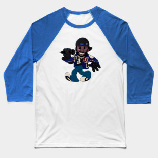 Kendrick Lamar Super Bowl Cuphead style Baseball T-Shirt
