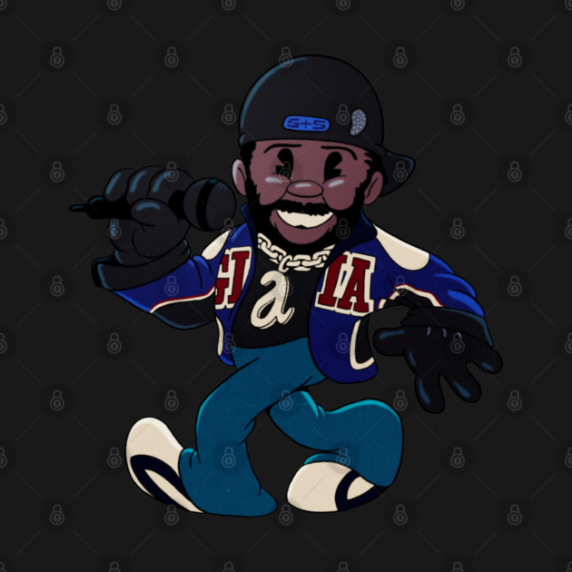 Kendrick Lamar Super Bowl Cuphead style by Kevcraven