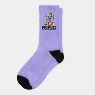 Mombie, like a zombie, but with kids Socks