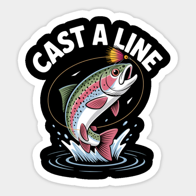 Cast a Line Sticker by BA