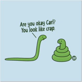 CRAP SNAKE Posters and Art