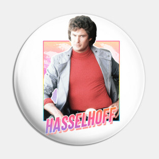 Hasselhoff - 80s Pin