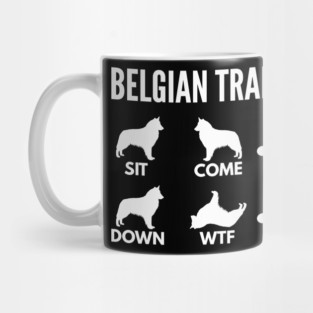Belgian Training Belgian Sheepdog Tricks Mug