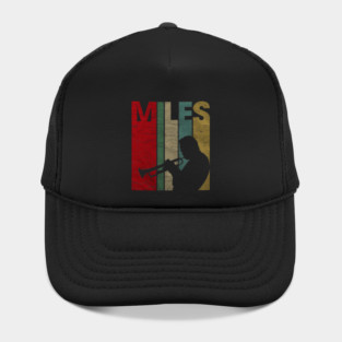 Miles Retro Color Distressed Hat