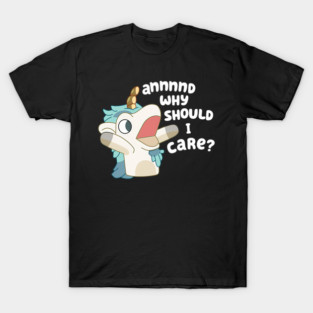 Unicorse Bluey Vintage Cartoon T-Shirt