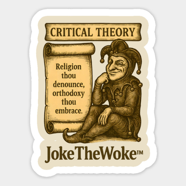 Critical Theory Magnet by JokeTheWoke