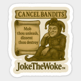 Cancel Bandits Sticker