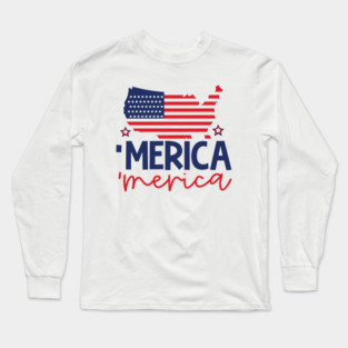 Fourth of July (4th of july) Long Sleeve T-Shirt