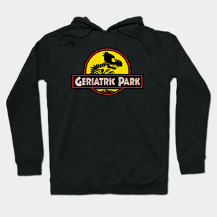 Geriatric Park - Distressed Hoodie