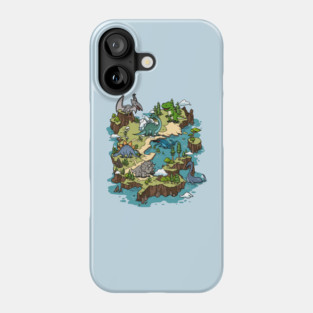Dinosaur Island Phone Case
