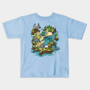 Dinosaur Island Kids T-Shirt
