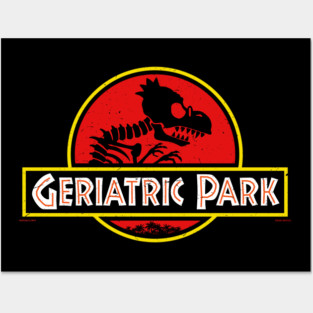 Geriatric Park - Distressed (alt) Posters and Art