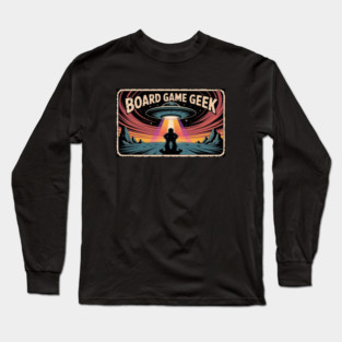 Board Game Geek UFO Long Sleeve T-Shirt