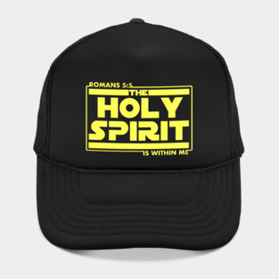 The Holy Spirit Is Within Me Bible Scripture Verse Christian Hat
