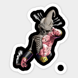 KID SKULL MAJIN TATTOO Sticker