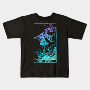 The Fool Tarot Card Kids T-Shirt