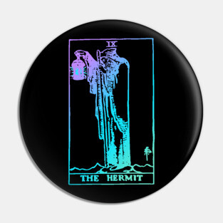 The Hermit Tarot Card Pin