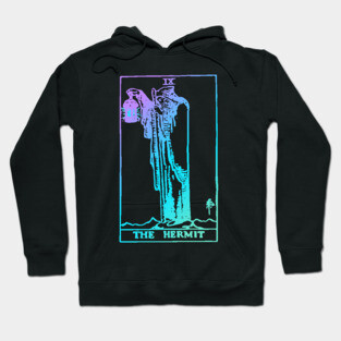 The Hermit Tarot Card Hoodie