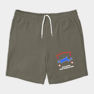 funny Massachusetts State patriotic 4th of July Shorts