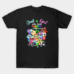 Dandy's World Characters _ Funny Dandys World T-Shirt