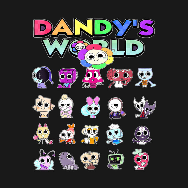 Dandy's World Characters _ Funny Dandys World by Miledendauw