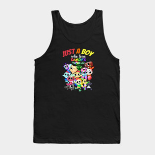 Dandy's World Characters _ Funny Dandys World Tank Top