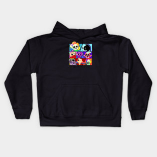 Dandy's World Characters _ Funny Dandys World Kids Hoodie