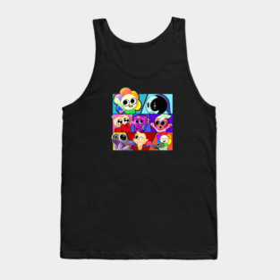 Dandy's World Characters _ Funny Dandys World Tank Top