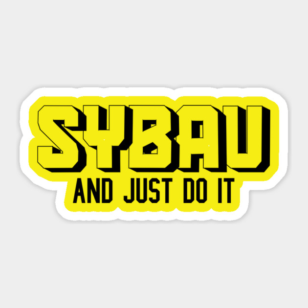 SYBAU Design Sticker by DuckyDee