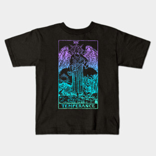 Temperance Tarot Card Kids T-Shirt
