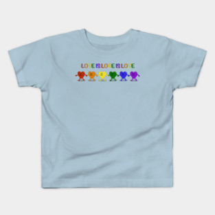 Pride Heart Parade Kids T-Shirt