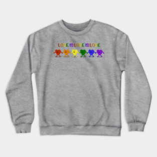 Pride Heart Parade Crewneck Sweatshirt