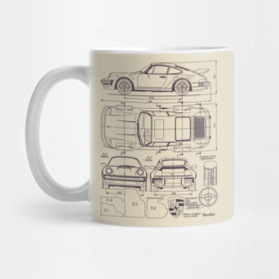 930 Blueprint Mug