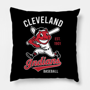 Retro - CLeveland - Indians Pillow
