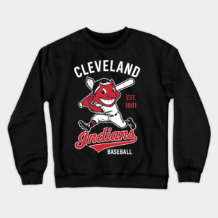 Retro - CLeveland - Indians Crewneck Sweatshirt