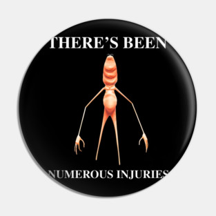 Marcus The Worm Vintage Pin