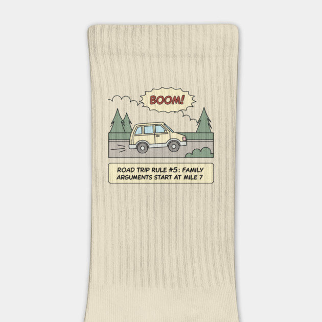 Road Trip Rule # 5 by DIGITAL MERCH CREATIONS