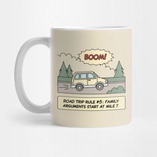 Road Trip Rule # 5 Mug