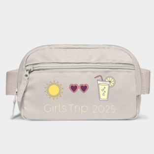 girls trip 2025: sun sass and tequila Bag