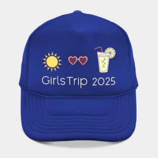 girls trip 2025: sun sass and tequila Hat