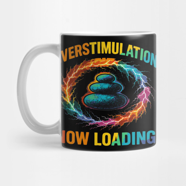 Stacked Stones Overstimulation Now Loading Rainbow Meme by belownormal