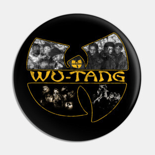 Vintage look Wu Tang Clan Pin