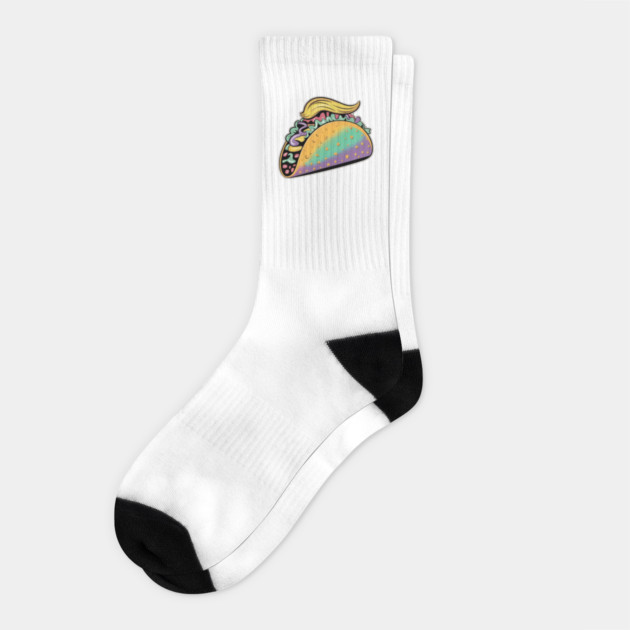 Lets-go-taco Socks by Creatifly Graphic Tees