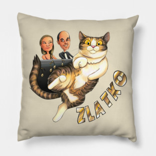 Zlatko with Dimcho and Mariana Pillow