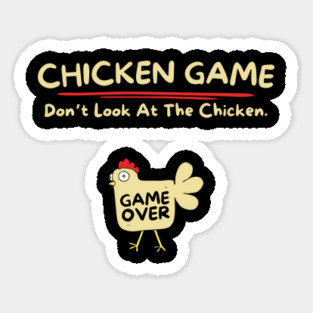 Chicken Lover Funny Chicken Game Sticker