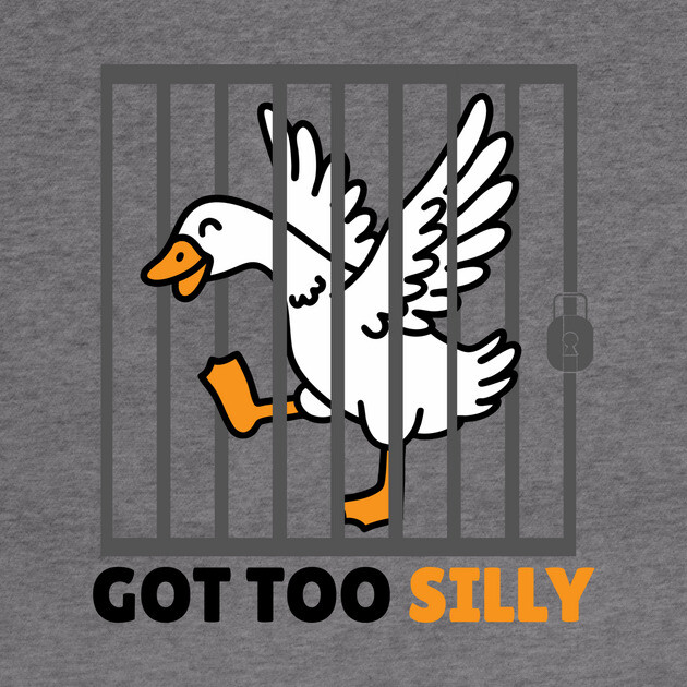 Funny Silly Goose by The WYLD Tribe