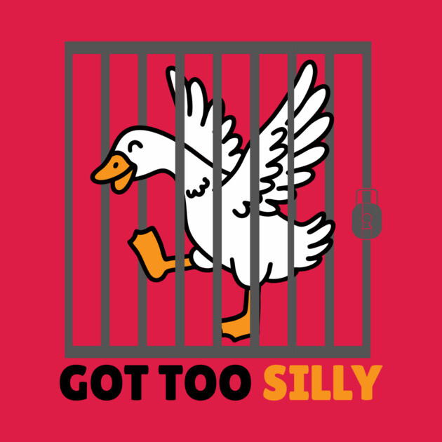 Funny Silly Goose by The WYLD Tribe