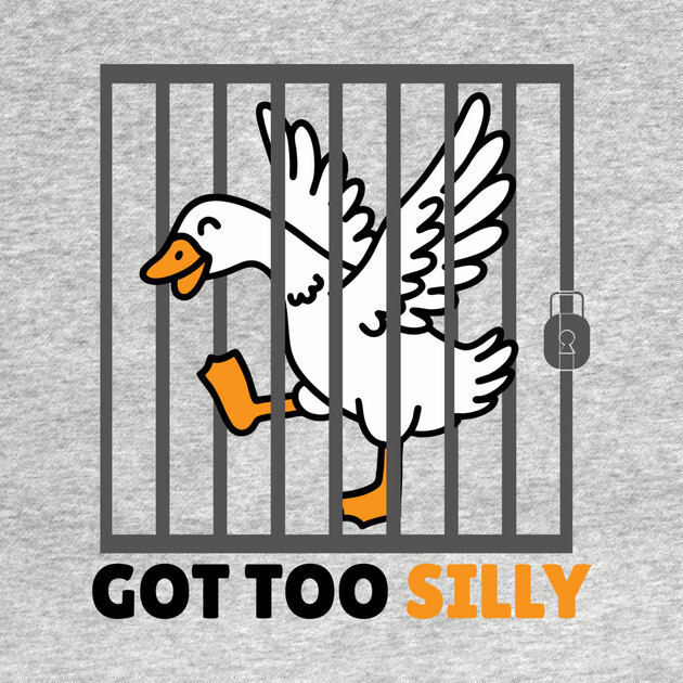 Funny Silly Goose by The WYLD Tribe