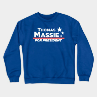 Thomas Massie for President Crewneck Sweatshirt
