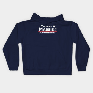 Thomas Massie for President Kids Hoodie